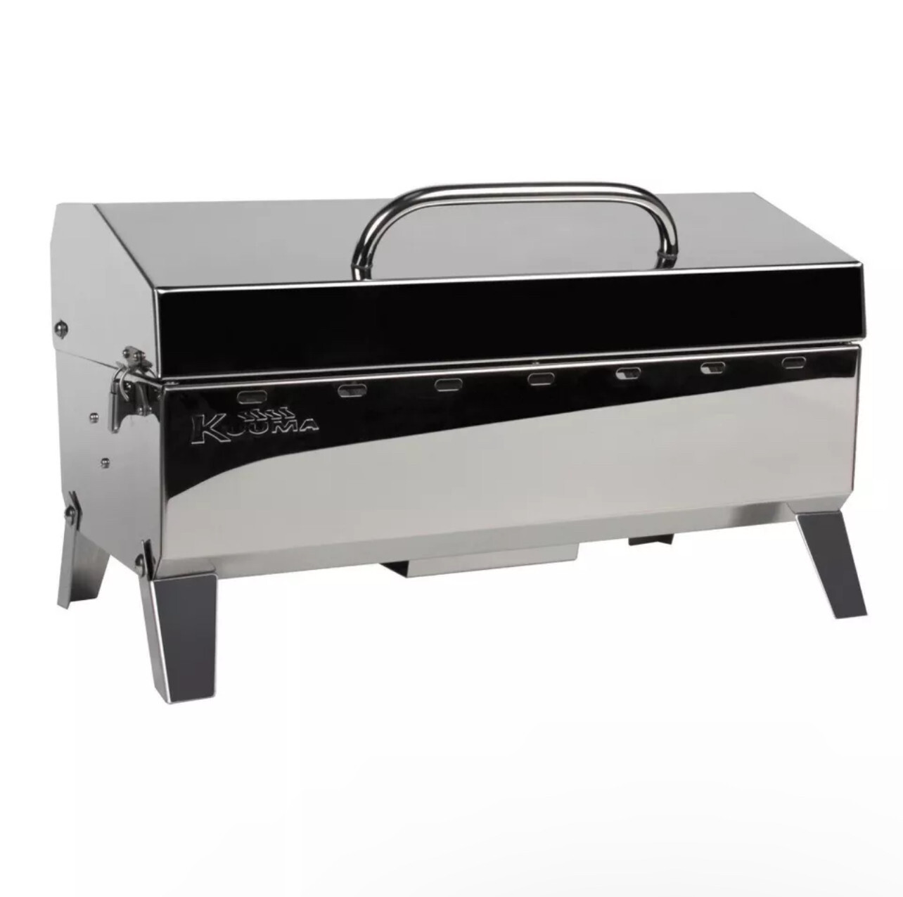 Kuuma Stow N Go 160 Barbecue Gas Grill 58133 Stainless Steel, Marine Boat RV