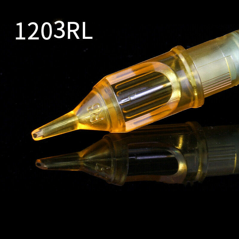 20x Sterile Disposable Tattoo Needle Cartridges Round Liners Shaders RL M1 RS RM