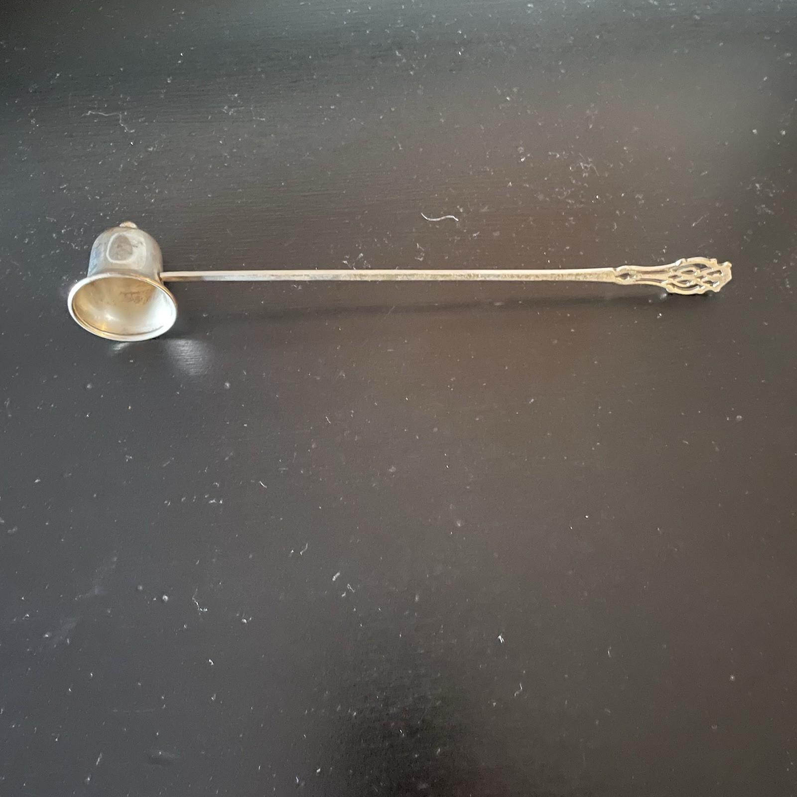 Vintage Chippendale Lunt Sterling Silver Hooded Bell Candle Snuffer Unused 9”