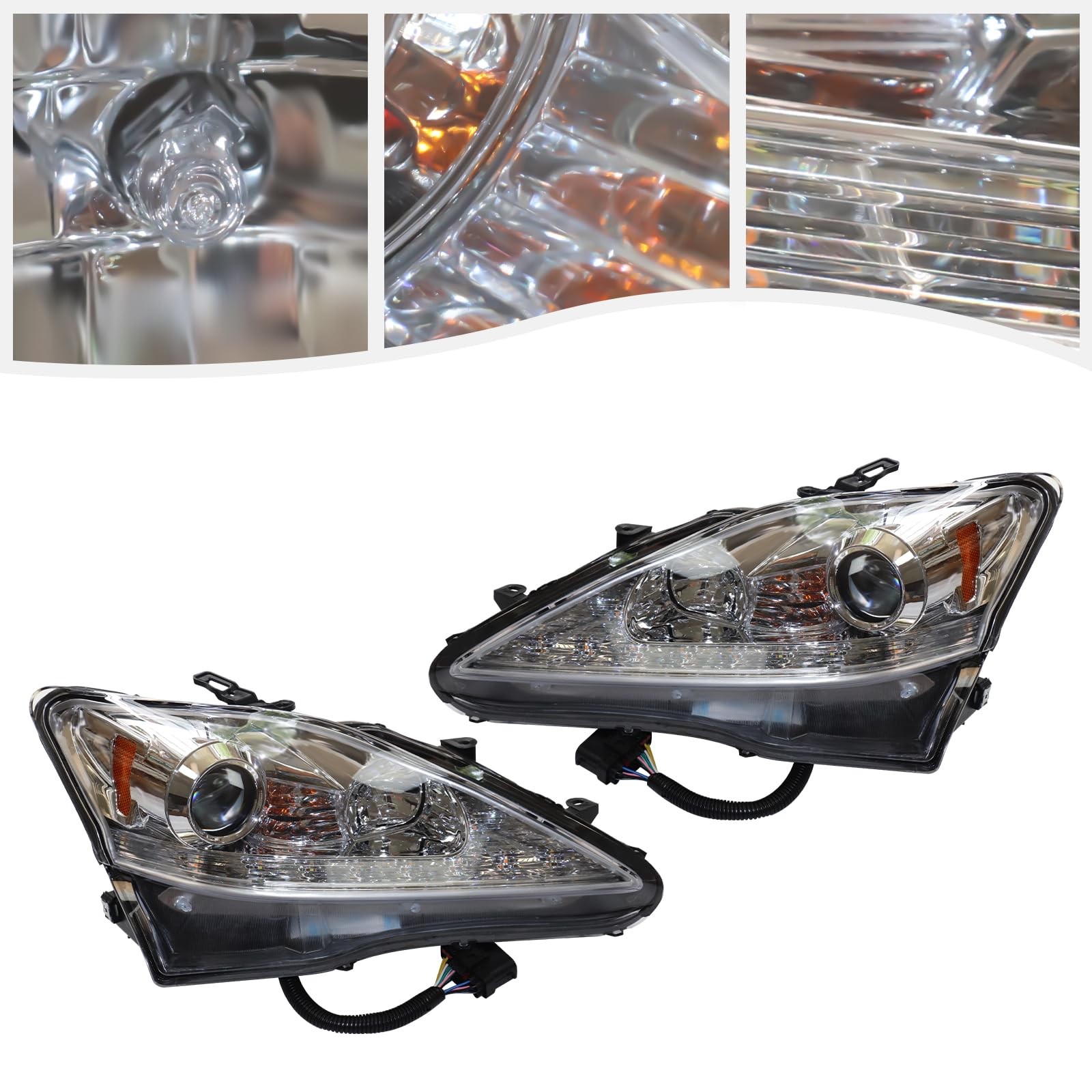 For 2006-2013 Lexus IS250 IS350 Headlight Assembly