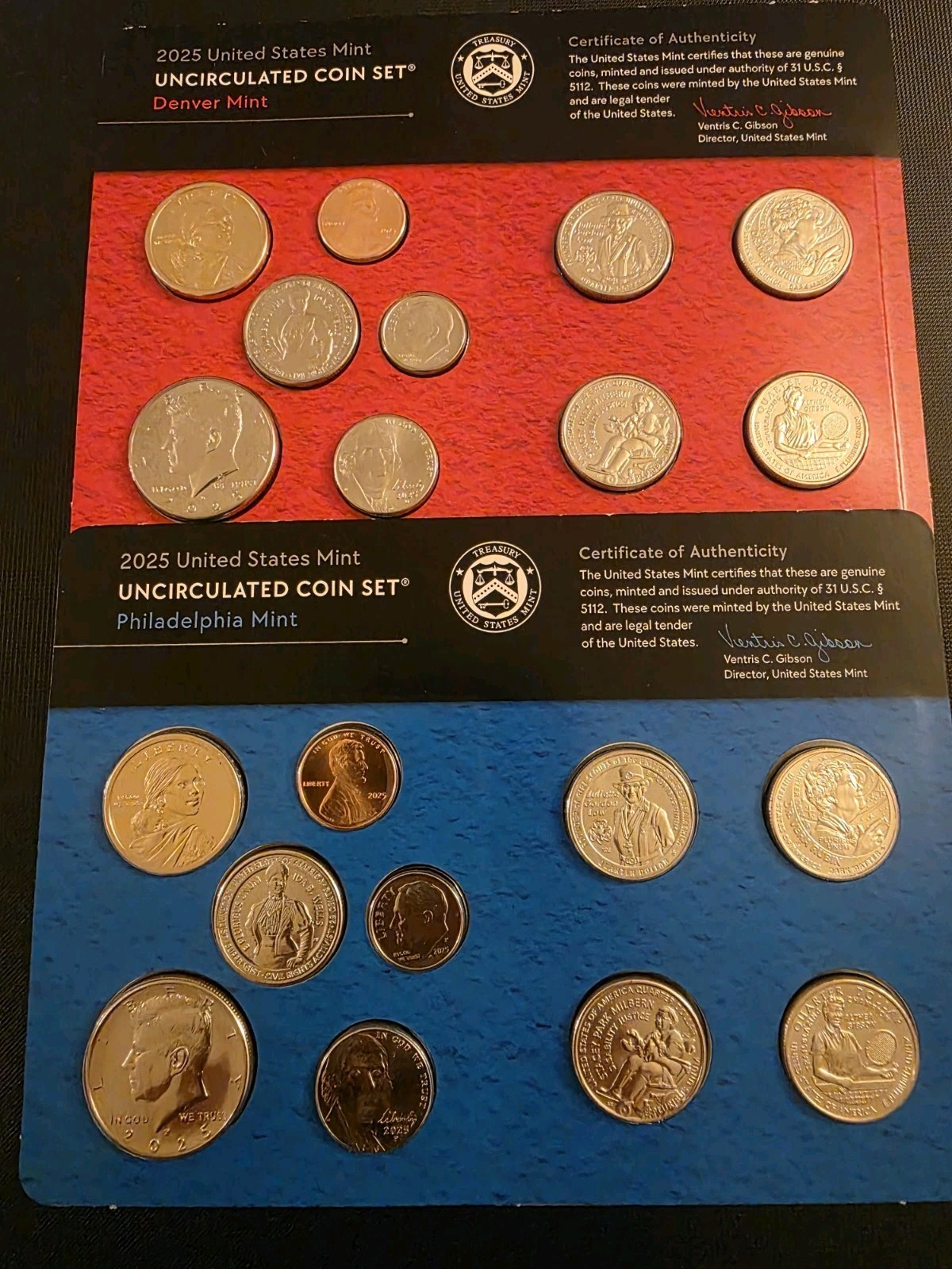 2025 US Uncirculated Mint set Philadelphia Denver  20 coins  Last Penny (Ready)%