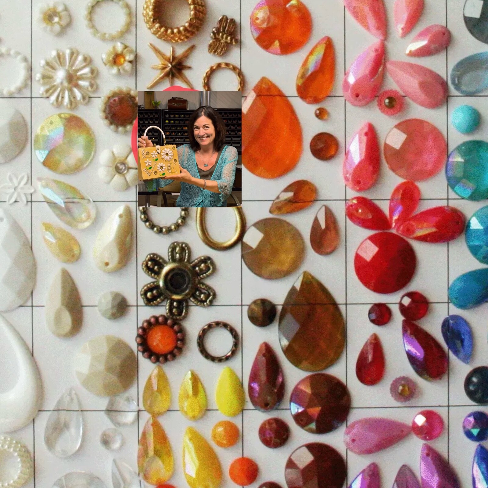 Enid Collins of Texas Replacement Jewels - Singles