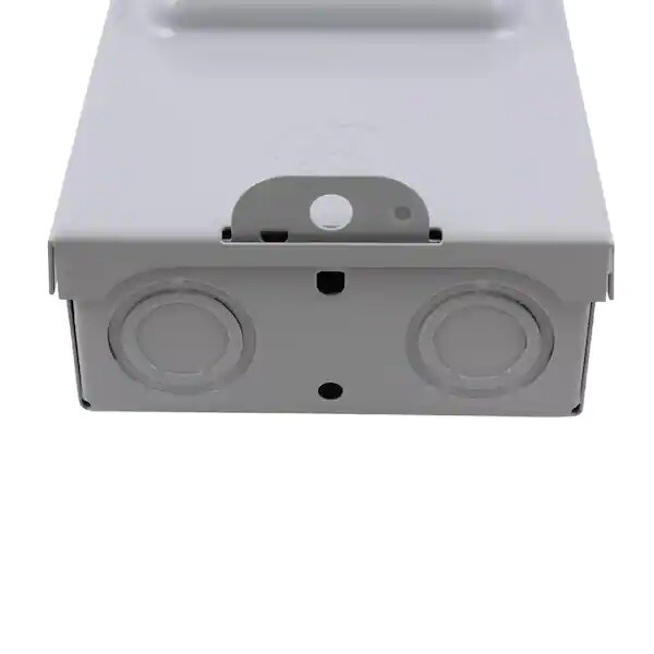 GE 30-Amp 120/240-Volt Fused AC Disconnect Gray TF30RCP