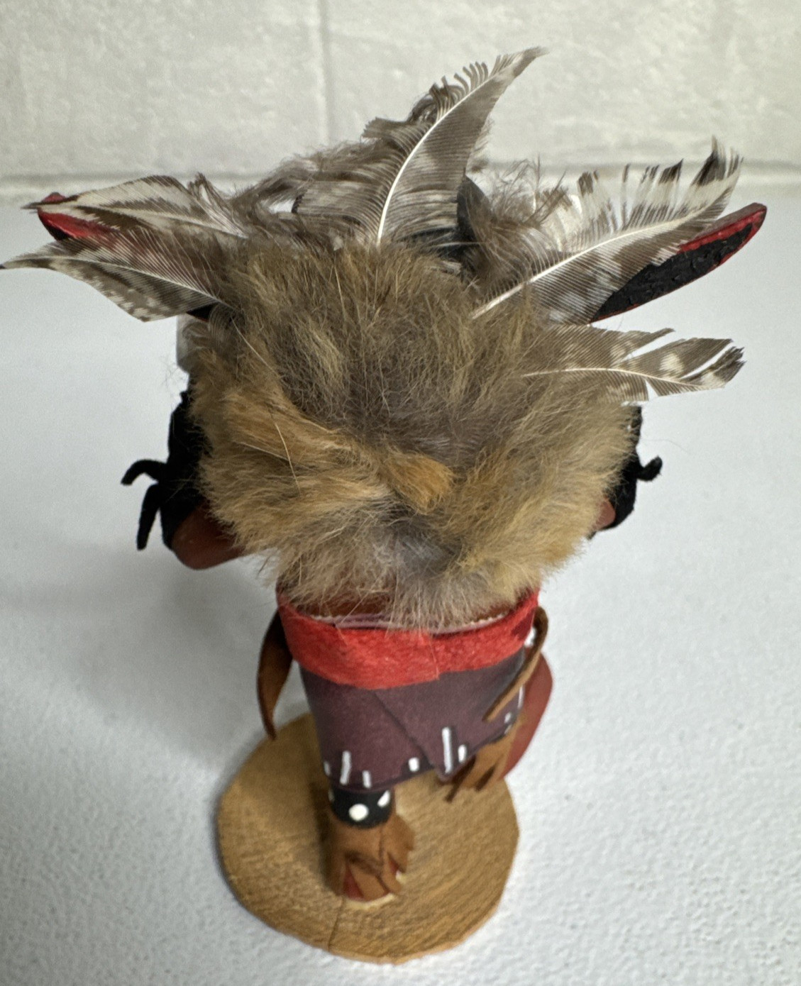 Vintage Navajo KATSINA Native American Indian Kachina Doll SNAKE RACER 4.5"H