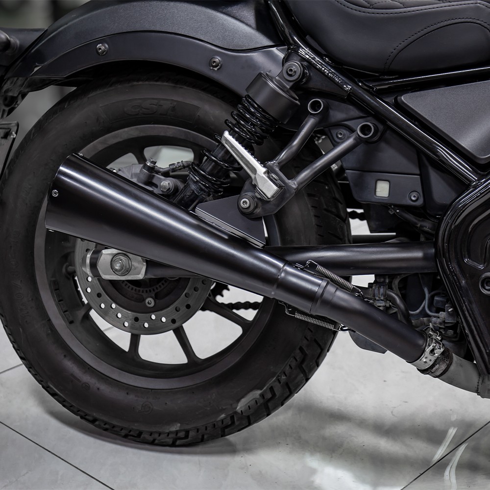 For Honda Rebel 300 500 CMX300 CMX500 Slip on Muffler Exhaust Pipe System US