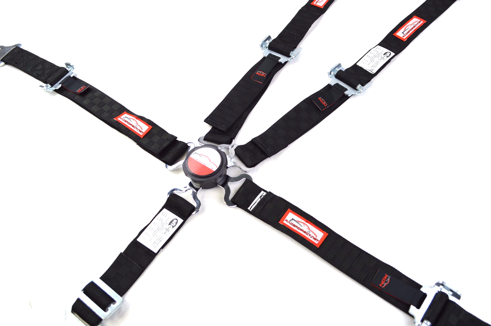 YOUTH RACING HARNESS UNIVERSAL SFI 16.1 PULL UP LAP CAM LOCK BLACK CHECKERBOARD