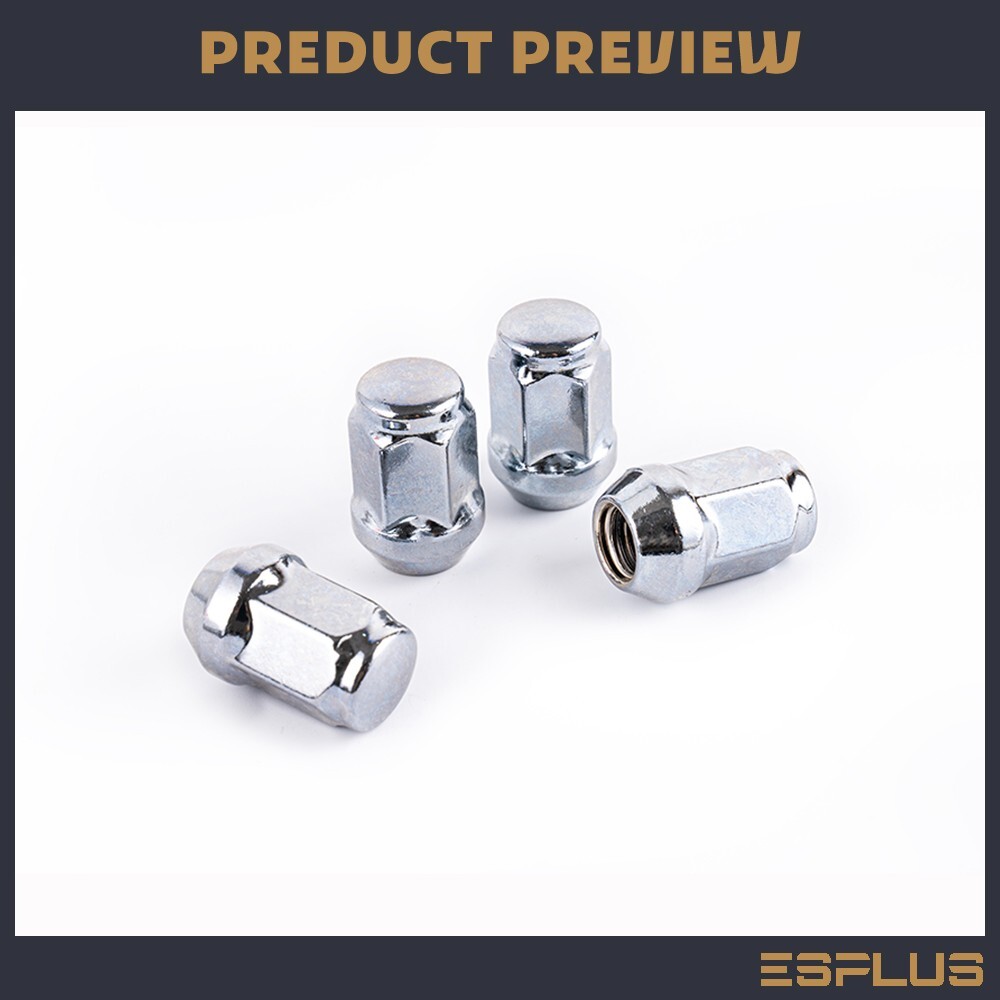 [20] Chrome 12x1.5 Acorn Lug Nut Fit Chevy Corvette Cruze Impala Malibu Track