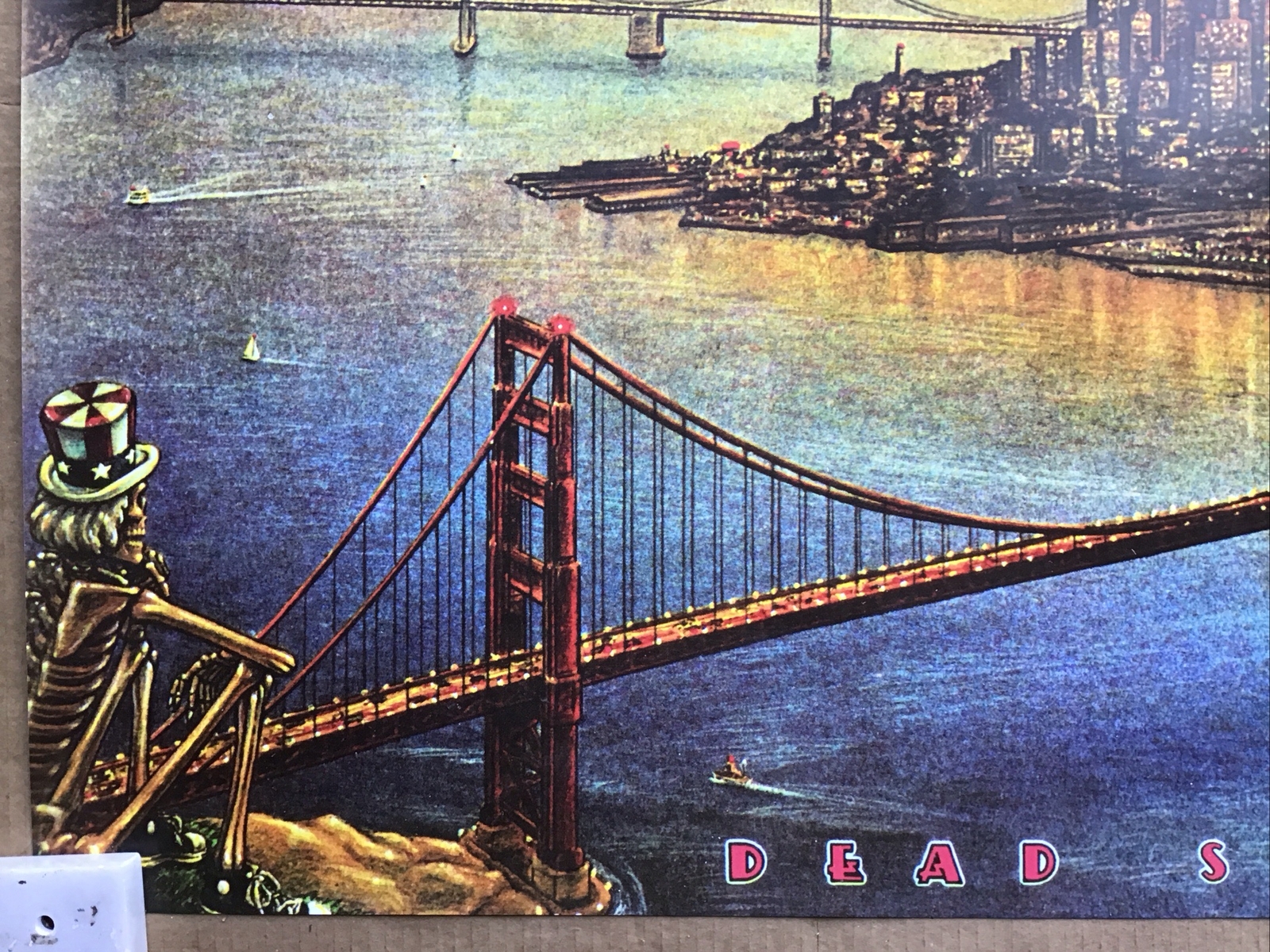 Dead Set Grateful Dead Album Cover Poster. Not A Copy.