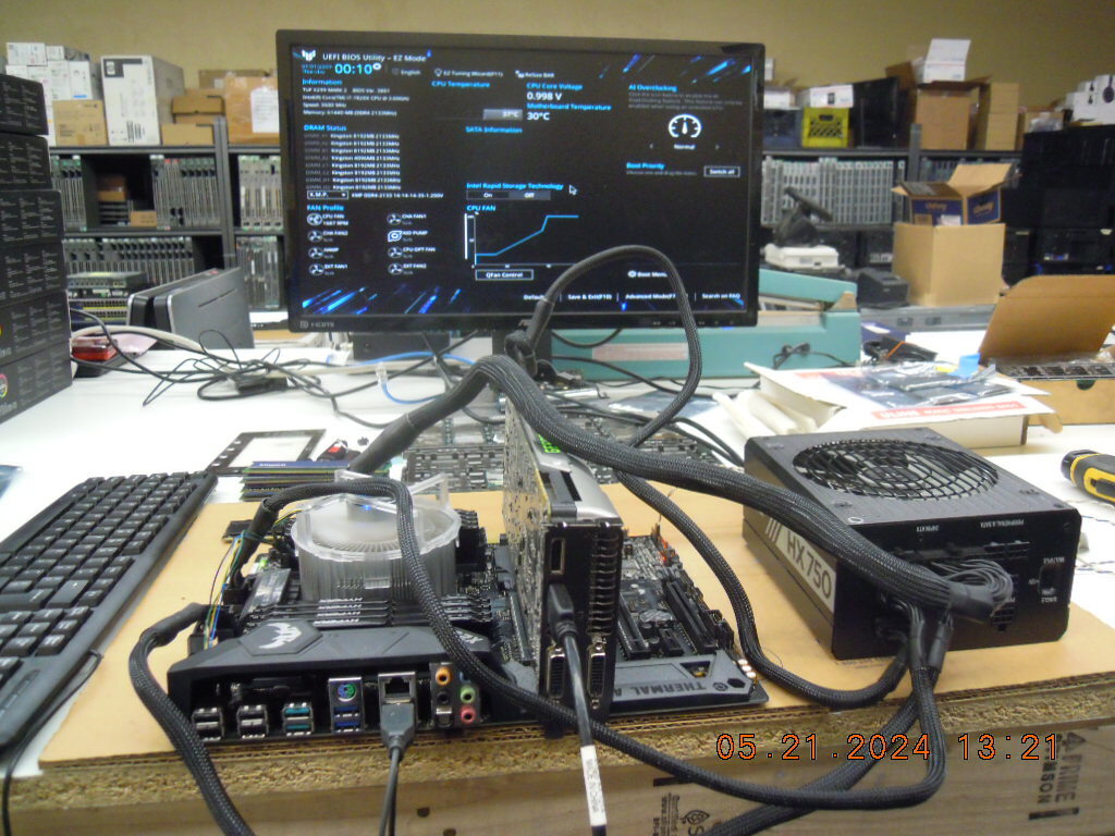 ASUS TUF X299 MARK 2 LGA2066 DDR4 Motherboard & i7-7820X *Latest BIOS * WINS 11