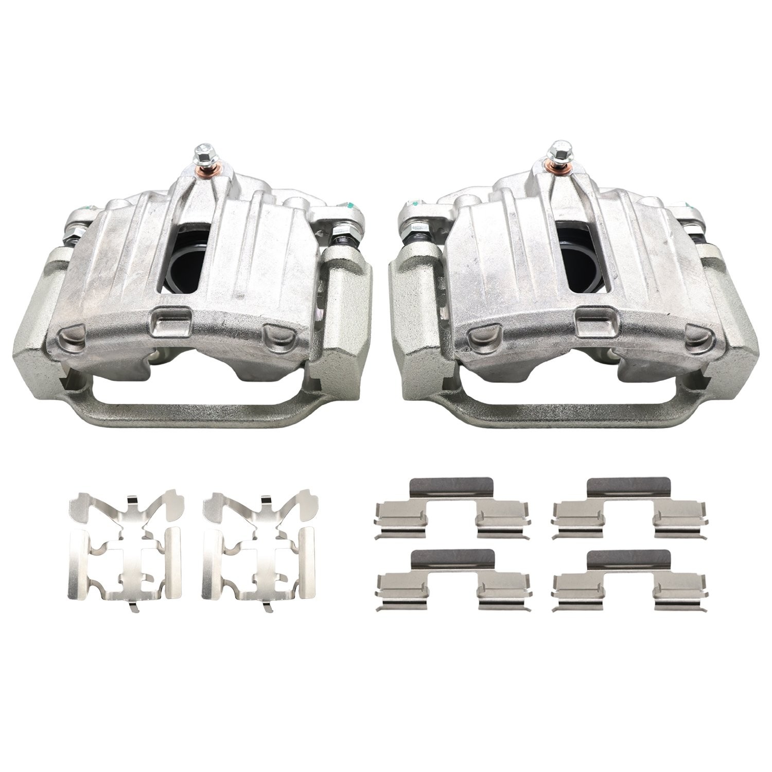 Rear Disc Brake Calipers w/Bracket for Chevy GMC Silverado Sierra 1500 2003-2007