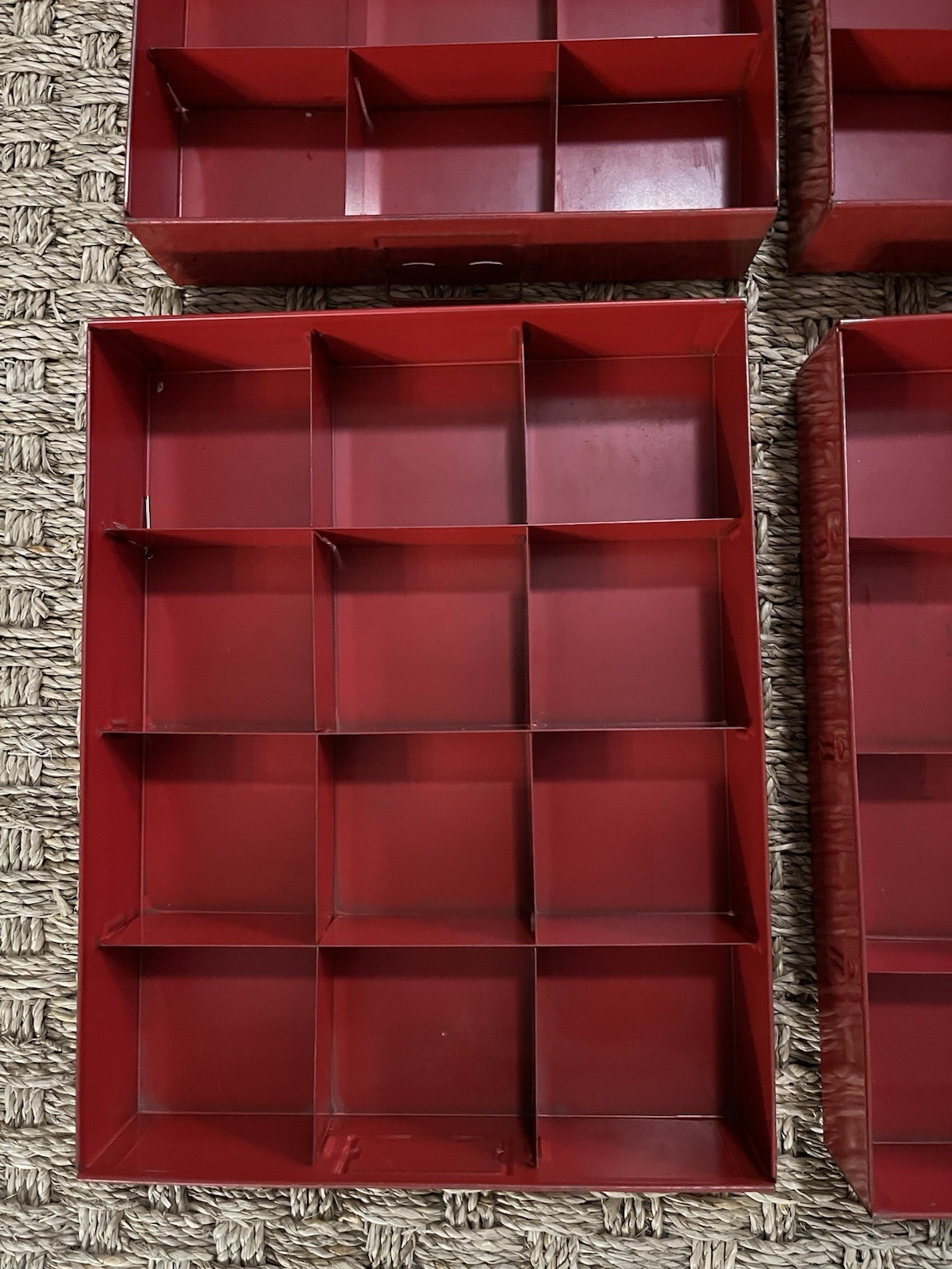 Vintage Industrial 4 Drawer Utility Cabinet By Union Chests Model No. 410