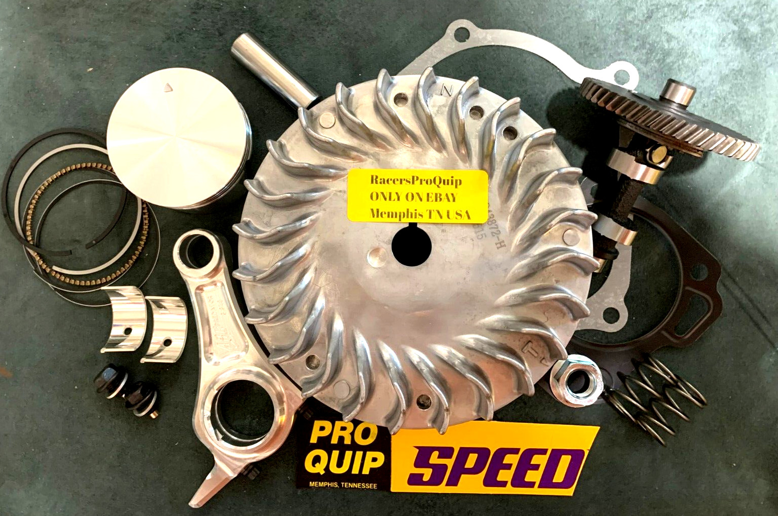 196cc Clone Honda GX200 160 Billet Rod, 275 Cam Kit 15hp Bullet Proof Power USA