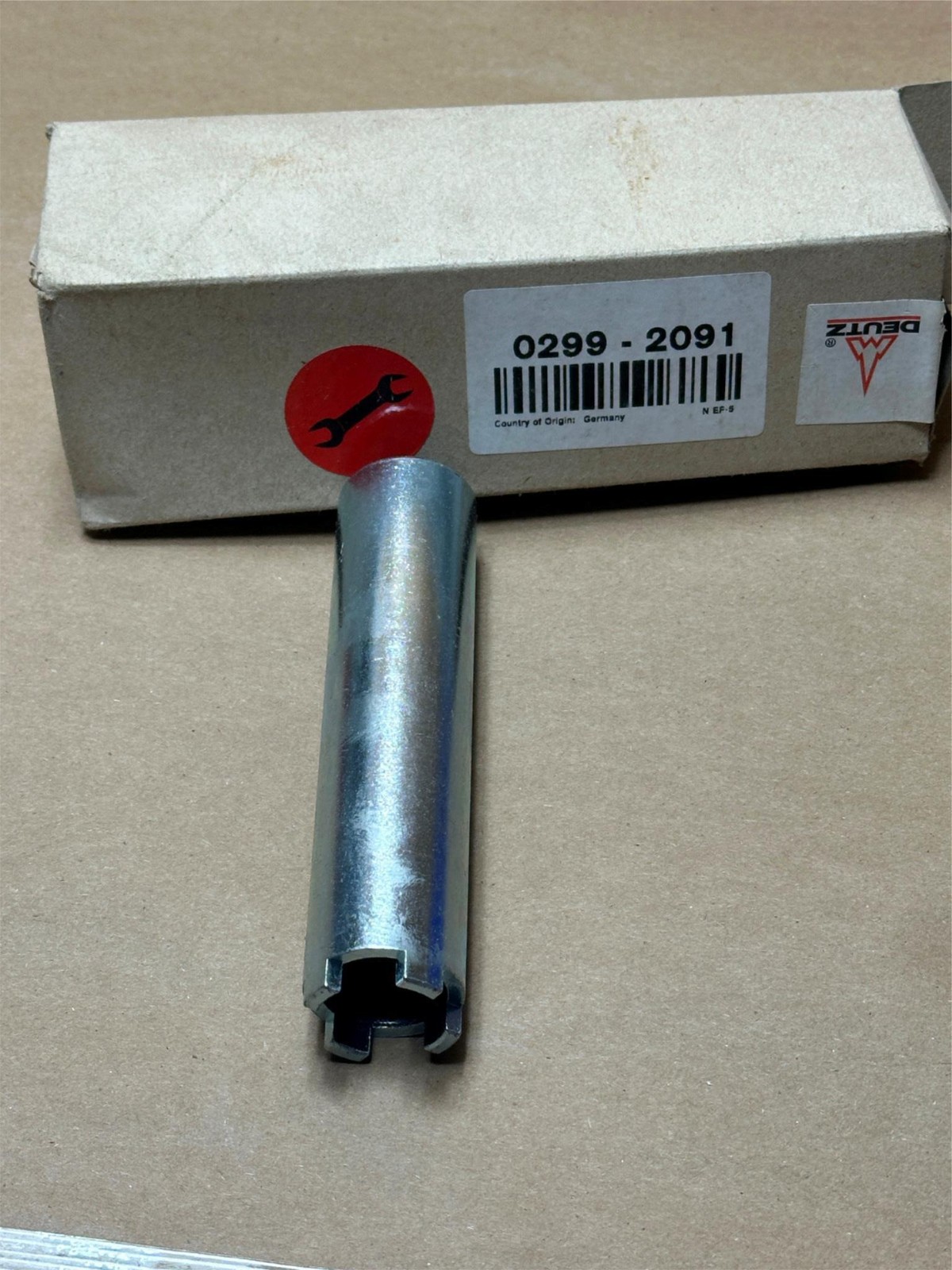 Genuine Deutz 0299-2091 Socket Wrench for Diesel Engines 02992091