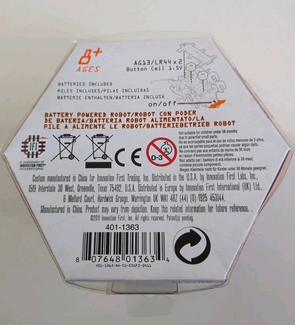 2011 Hex Bug Micro Robotic Ant Blue 60-497 New