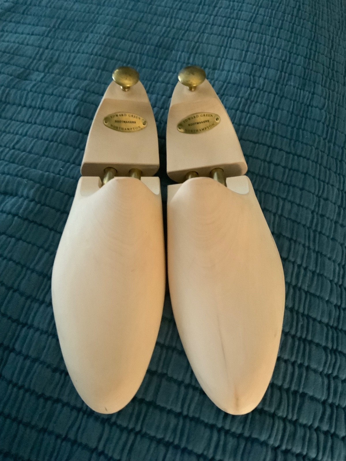 Mens Edward Green Shoe Trees, Size 10E/11D, Excellent!