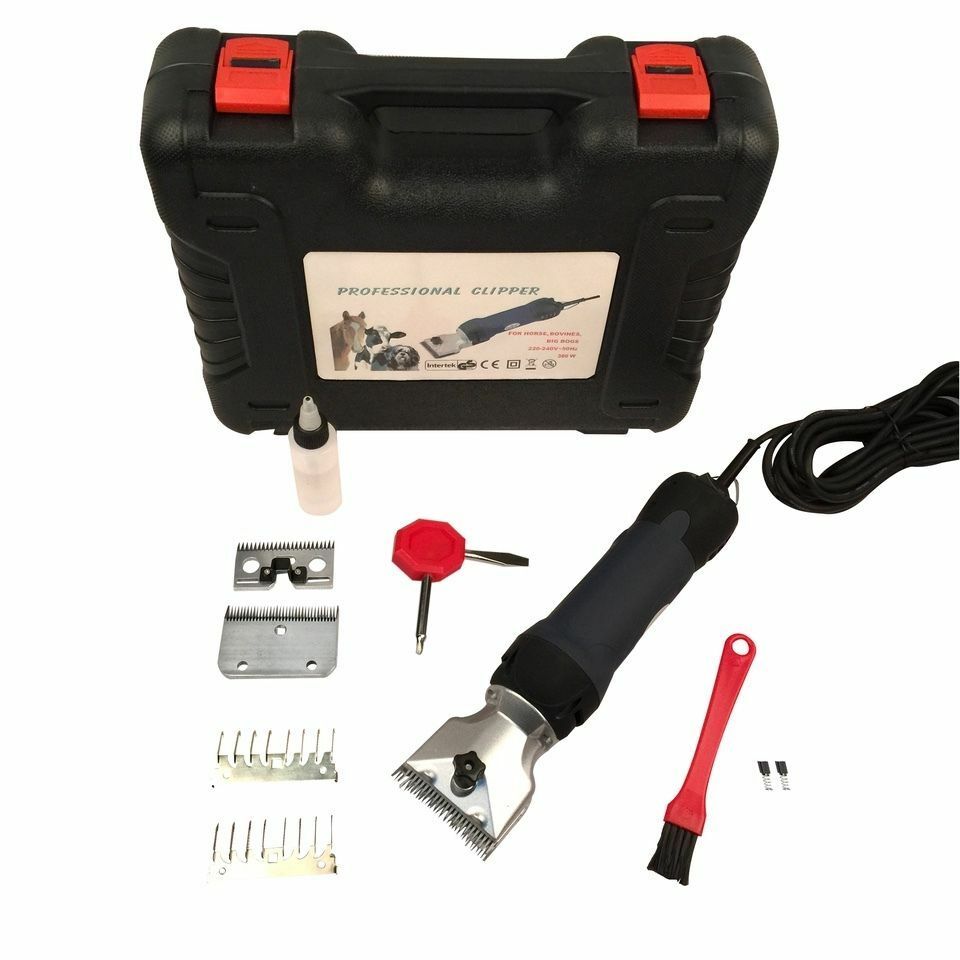 380W professional electric animal hair clippers horse dog pet grooming trimmers