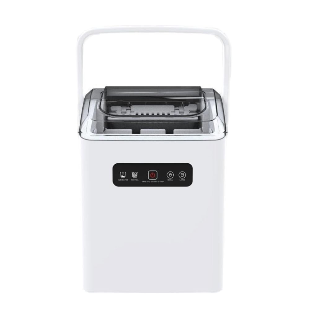 Portable Compact Ice Maker for Home - Mini Freezer with Fast Ice Production