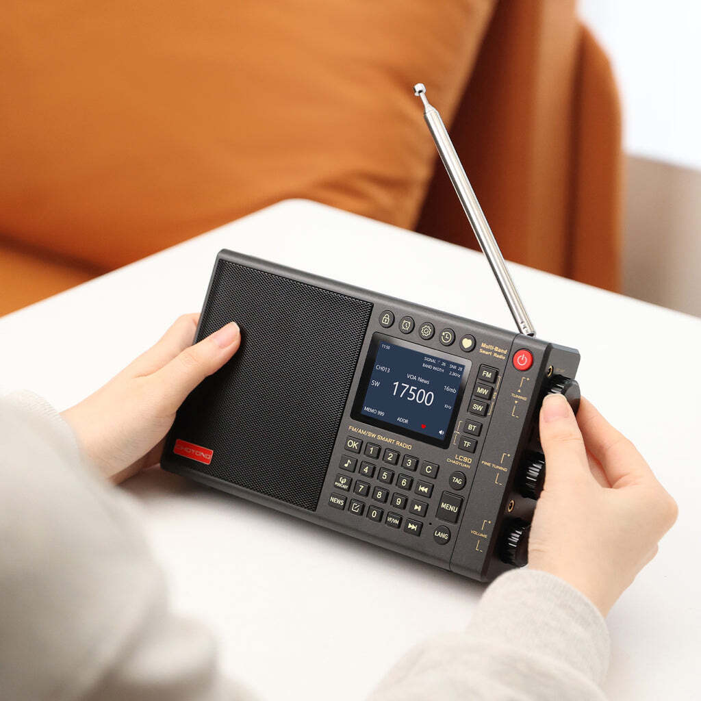 Choyong LC90 Internet Radio | Wi-Fi/4G/E-SIM | FM/LW/MW/SW/SSB | Bluetooth 5.2