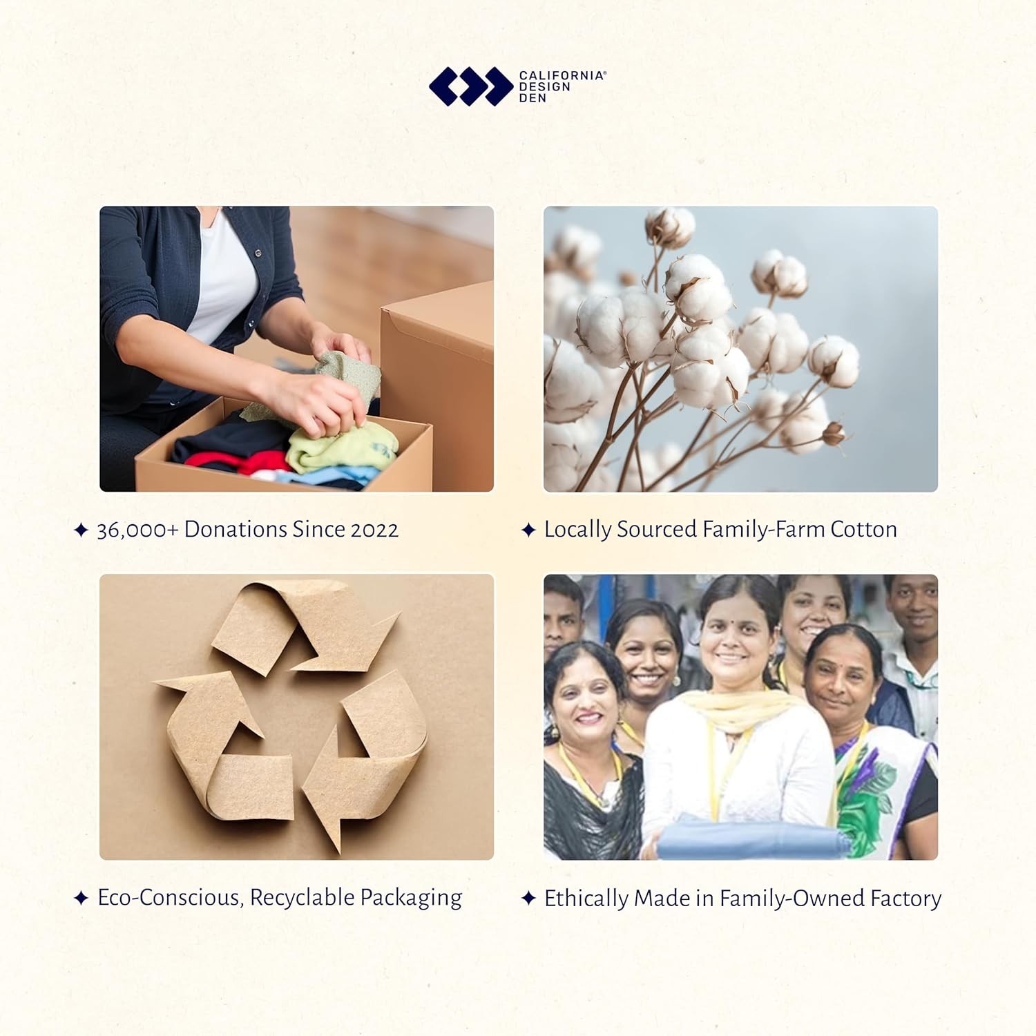 Design King Bedding Set - Soft 100% Organic Cotton Sheets