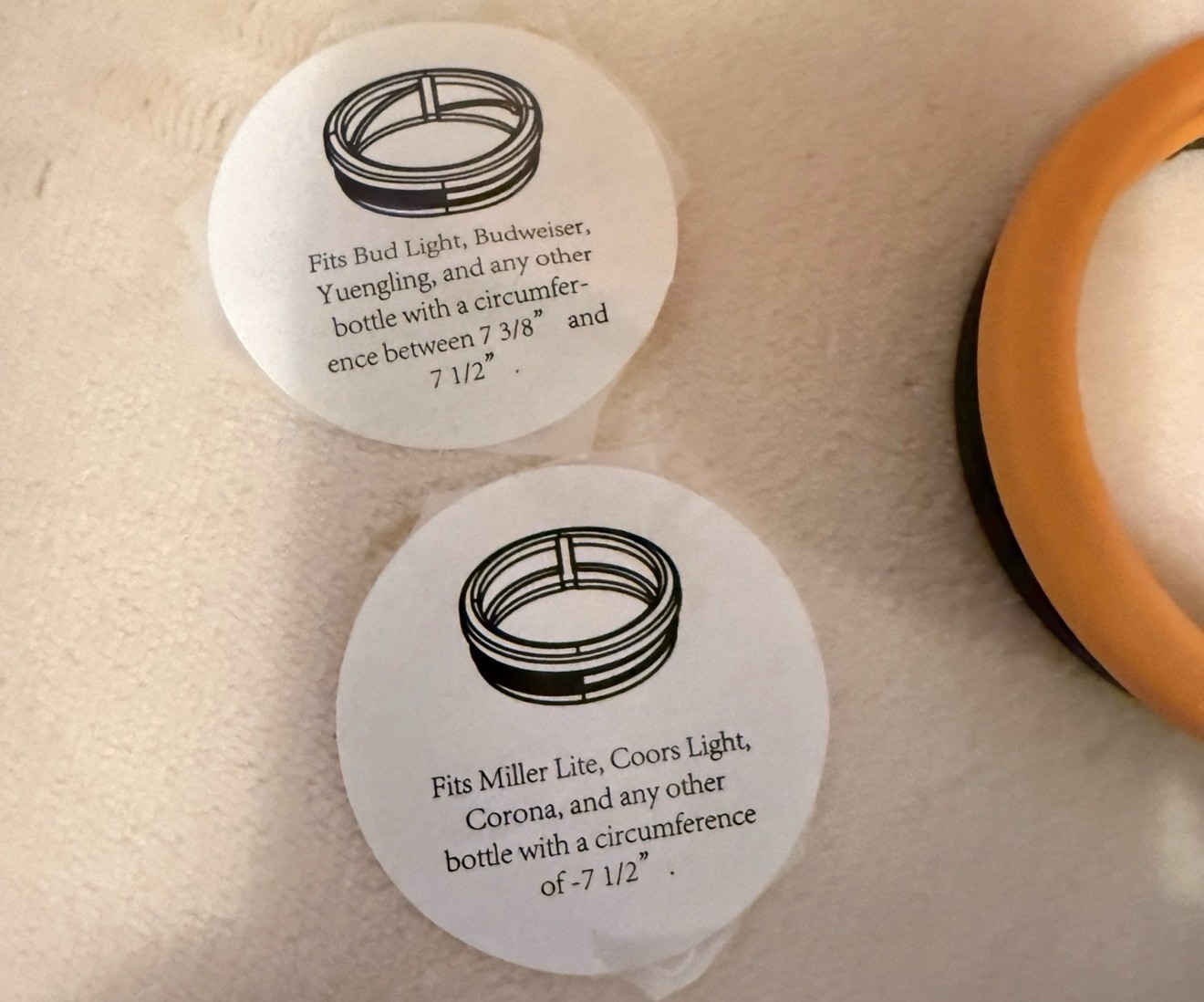 Brumate Hopsulator Cooler Tumbler 12 oz Drink Holder Bottle Hunter Orange