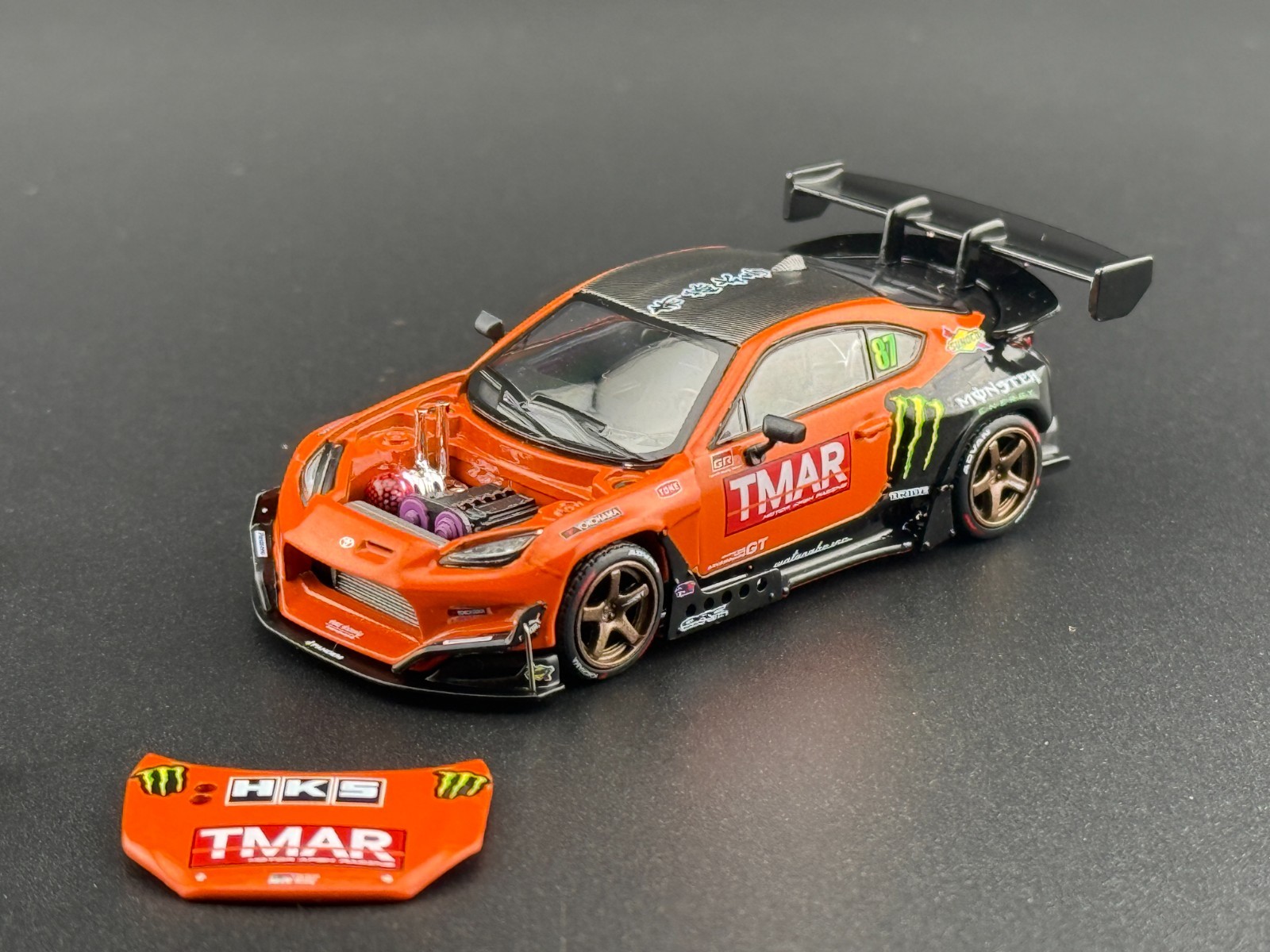 Pop Race Pandem Toyota GR86 DAIGO SAITO FORMULA DRIFT JAPAN 2022 640265 1/64