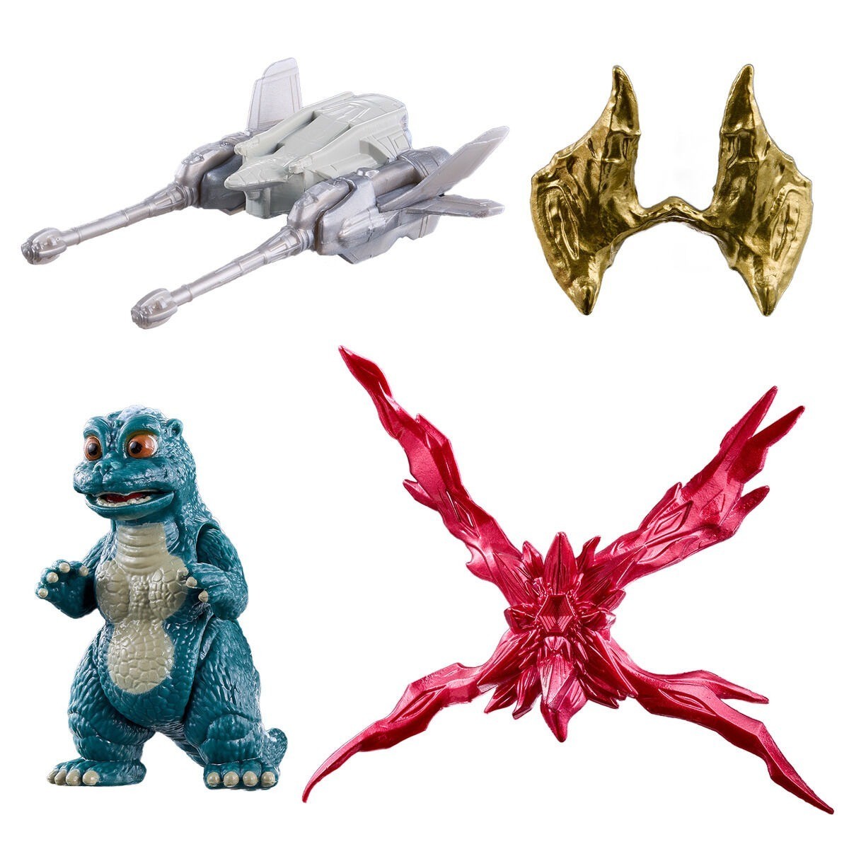 Presale Bandai Godziburst 2" Little Godzilla & Garuda & Parts for Destoroyah