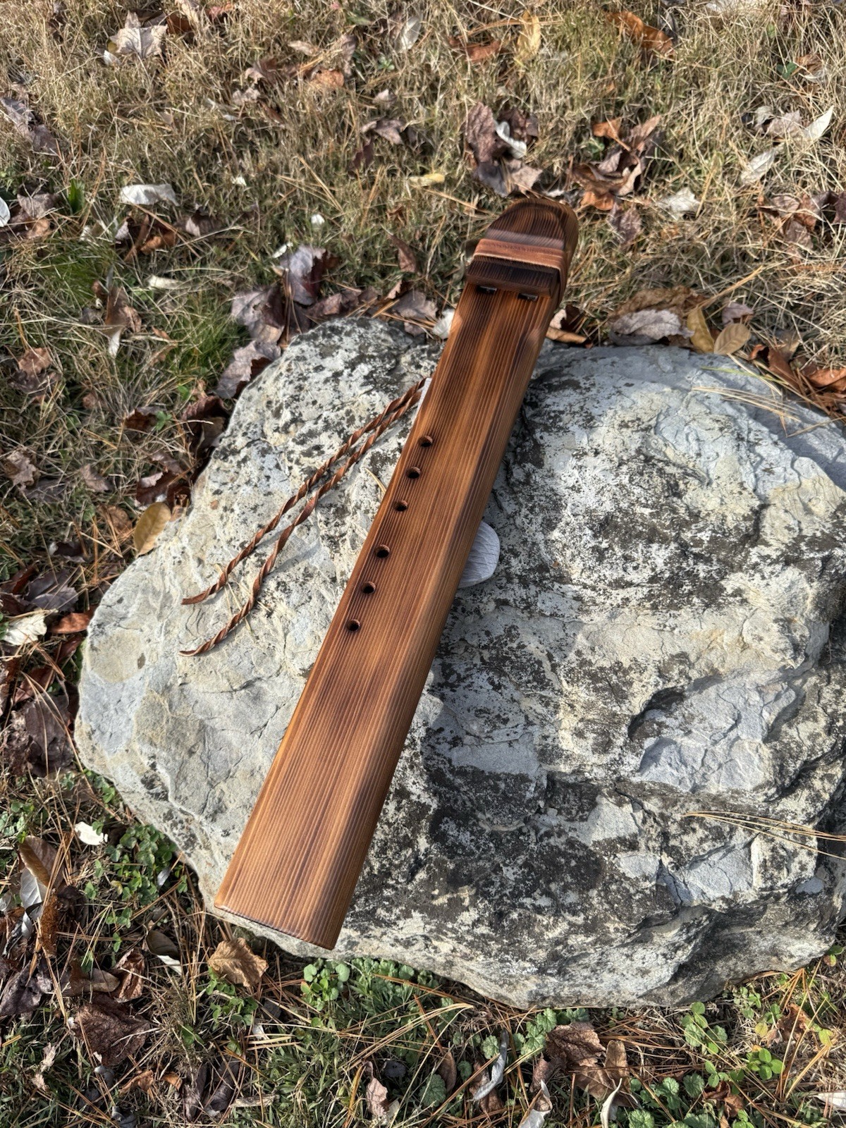 Native American Style Drone Flute | Western Cedar | Low Dm | 440 Htz.