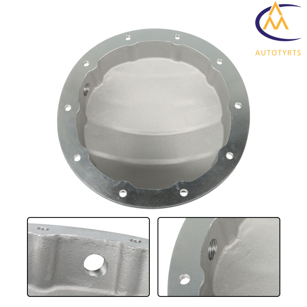 For GM Differential Cover DIff 10 Bolt Cast 8.5" & 8.6" Ring Gear Aluminum Black