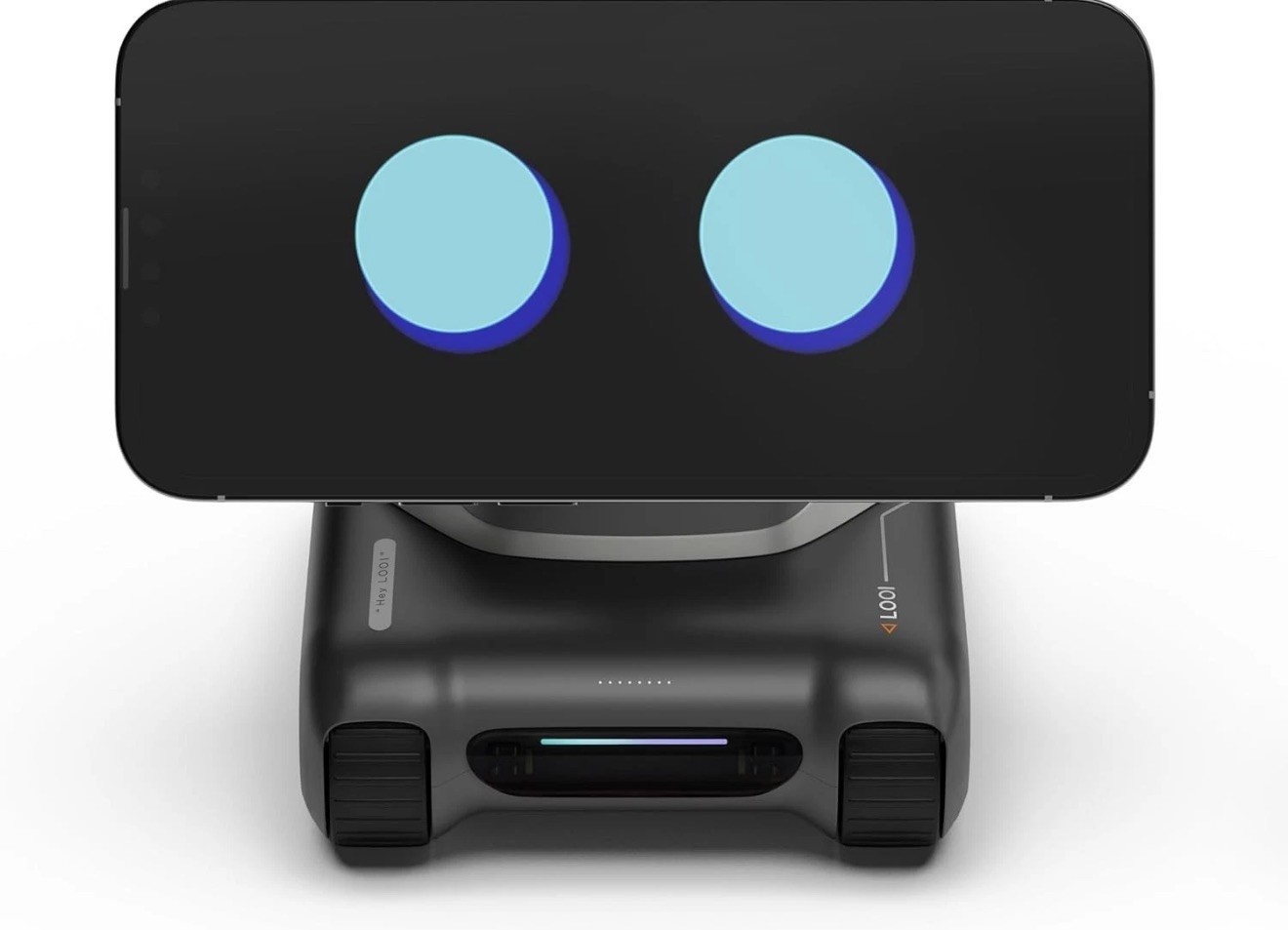 LOOI Robot-Space Black – AI Desktop Companion with ChatGPT Voice Interacti