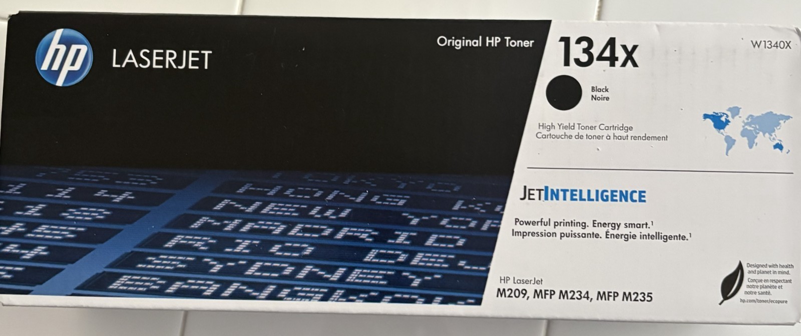 New HP 134X W1340X High Yield LaserJet Toner Cartridge - SEALED Box