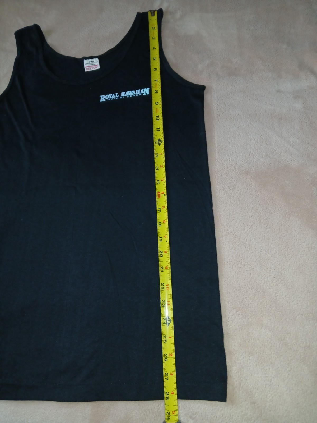 VINTAGE HAWAII T 1985 SHIRT ROYAL HAWAIIAN HOTEL WAIKIKI BEACH tank top sz M