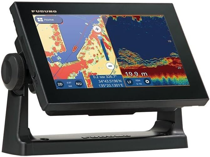 Furuno GP1971F 9" Color GPS Chartplotter 50/200 kHz 600W 1kW CHIRP Fishfinder