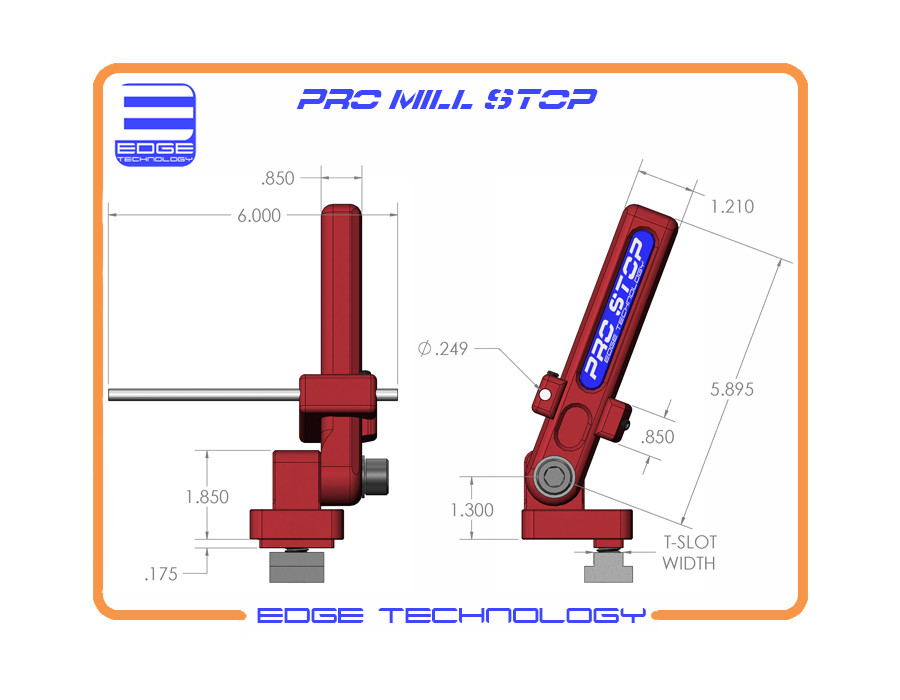 Table Mount Vise Stop by Edge Technology #16