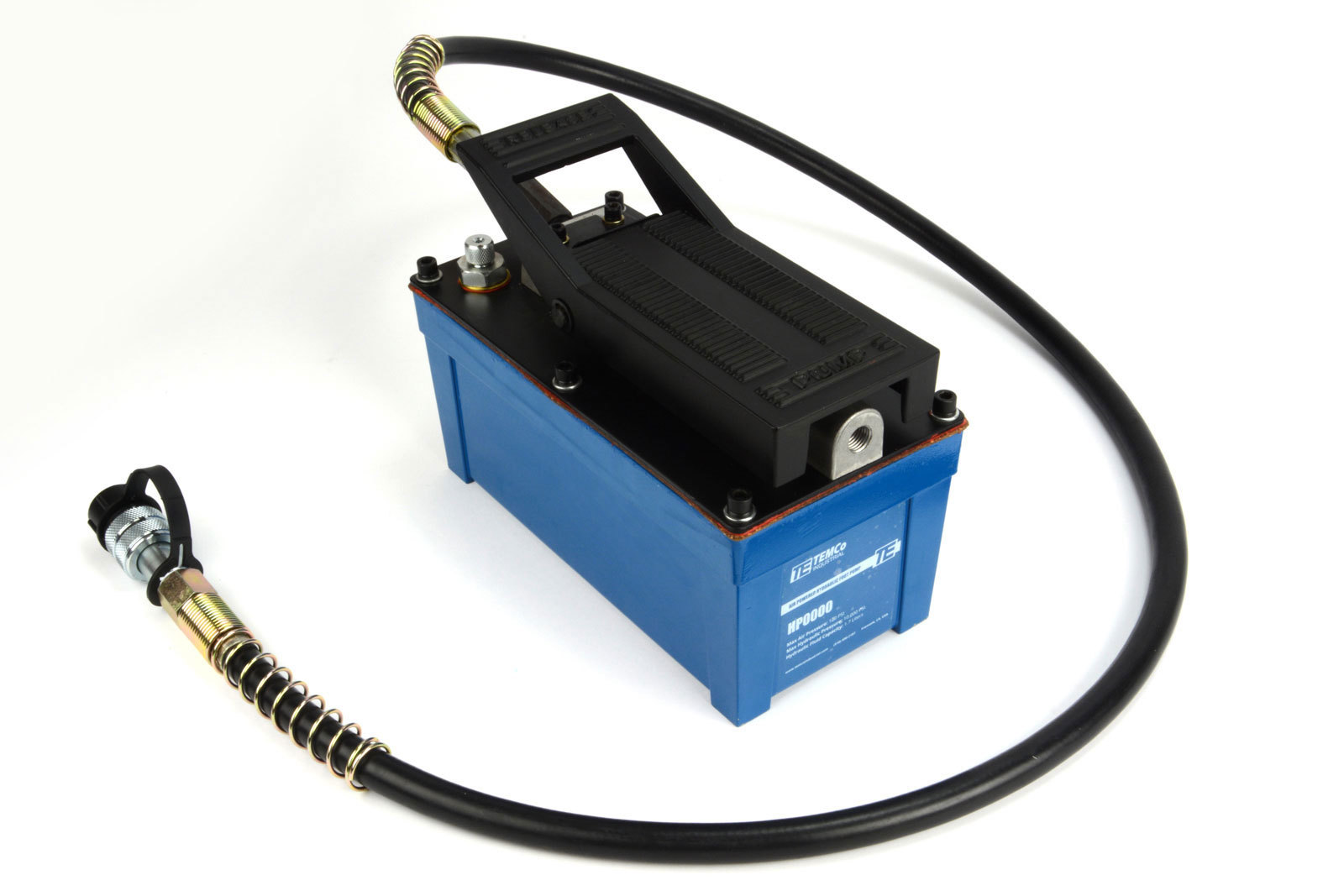 TEMCo Air Hydraulic Pump Power Pack Unit 10,000 PSI 103 in3 Cap 5 YEAR Warranty