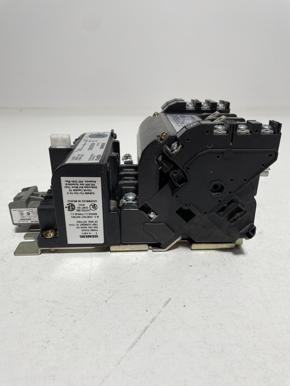 Siemens 14DS32A Size 1 27A Starter with Overload