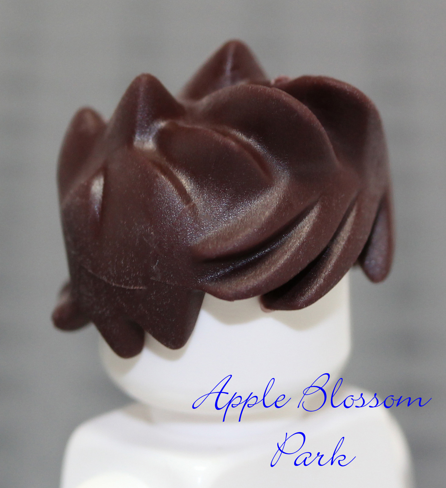 NEW Lego Minifig Male/Boy Spiked DARK BROWN HAIR Gr8 Ninjago Ninja Kai Head Gear