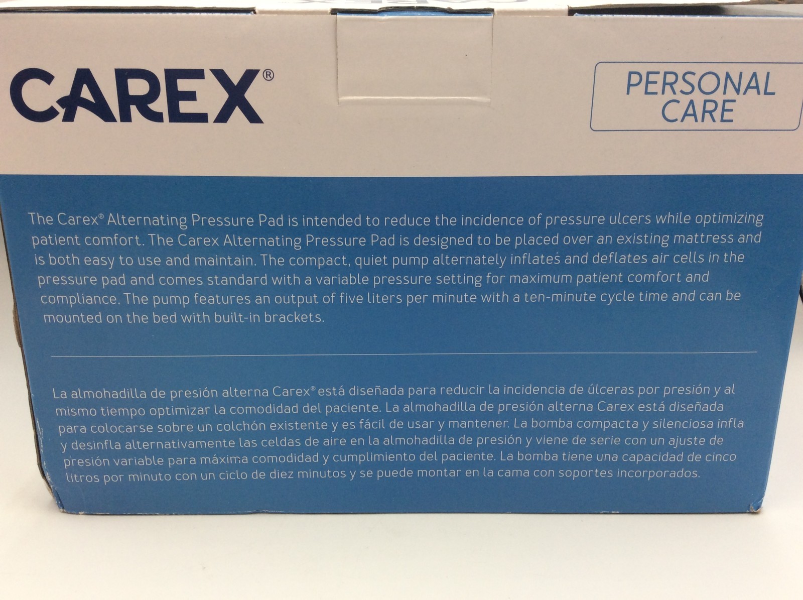Carex Alternating Pressure Pad With Electric Pump Weight Capacity 300lbs, NEW