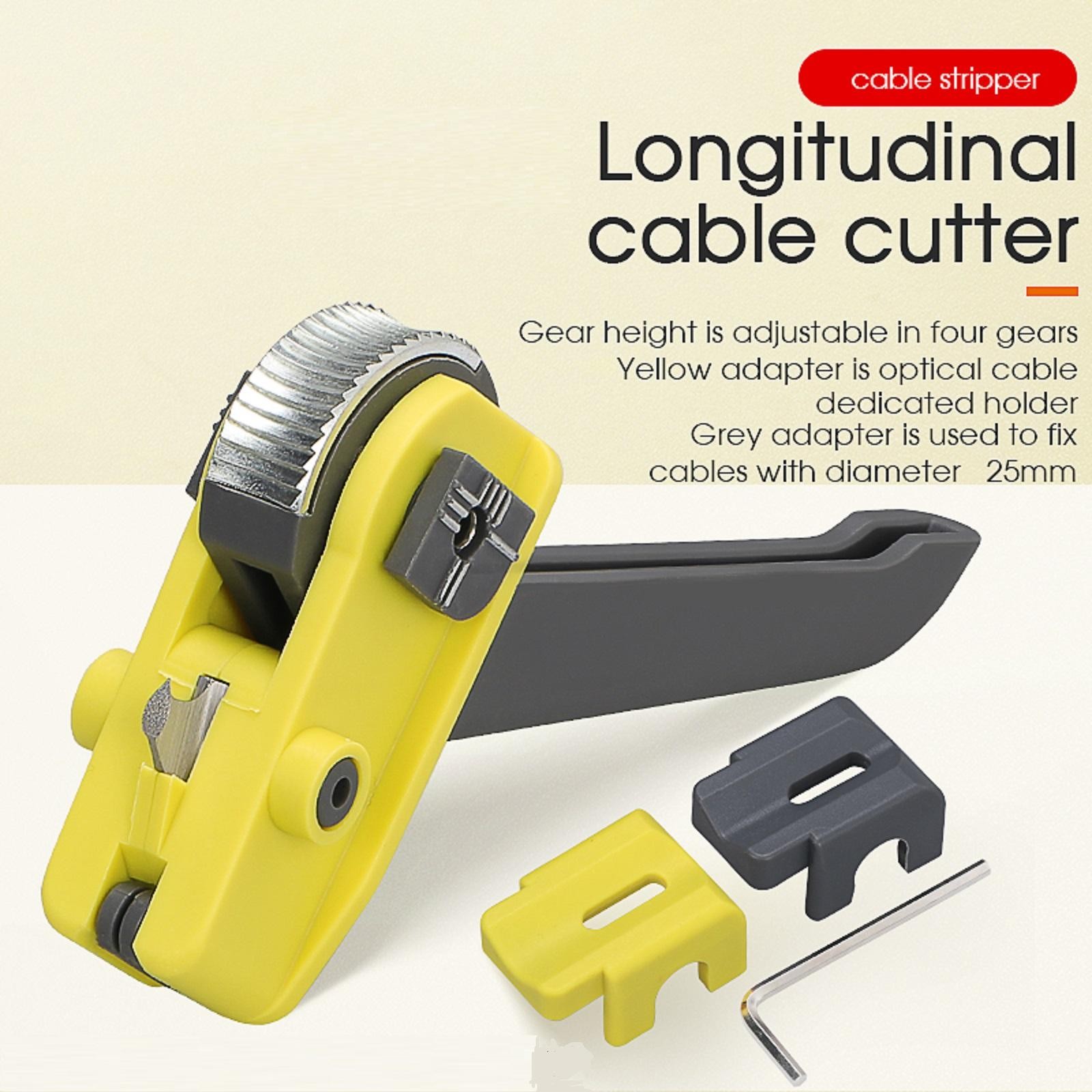 Fiber Optic Cable Stripping Knife KMS-K Longitudinal Cable Cutter Slitter J