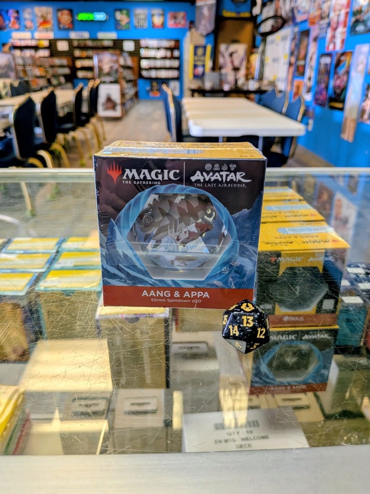 Avatar Aang & Appa 55mm D20 Spindown Sirius Dice for D&D