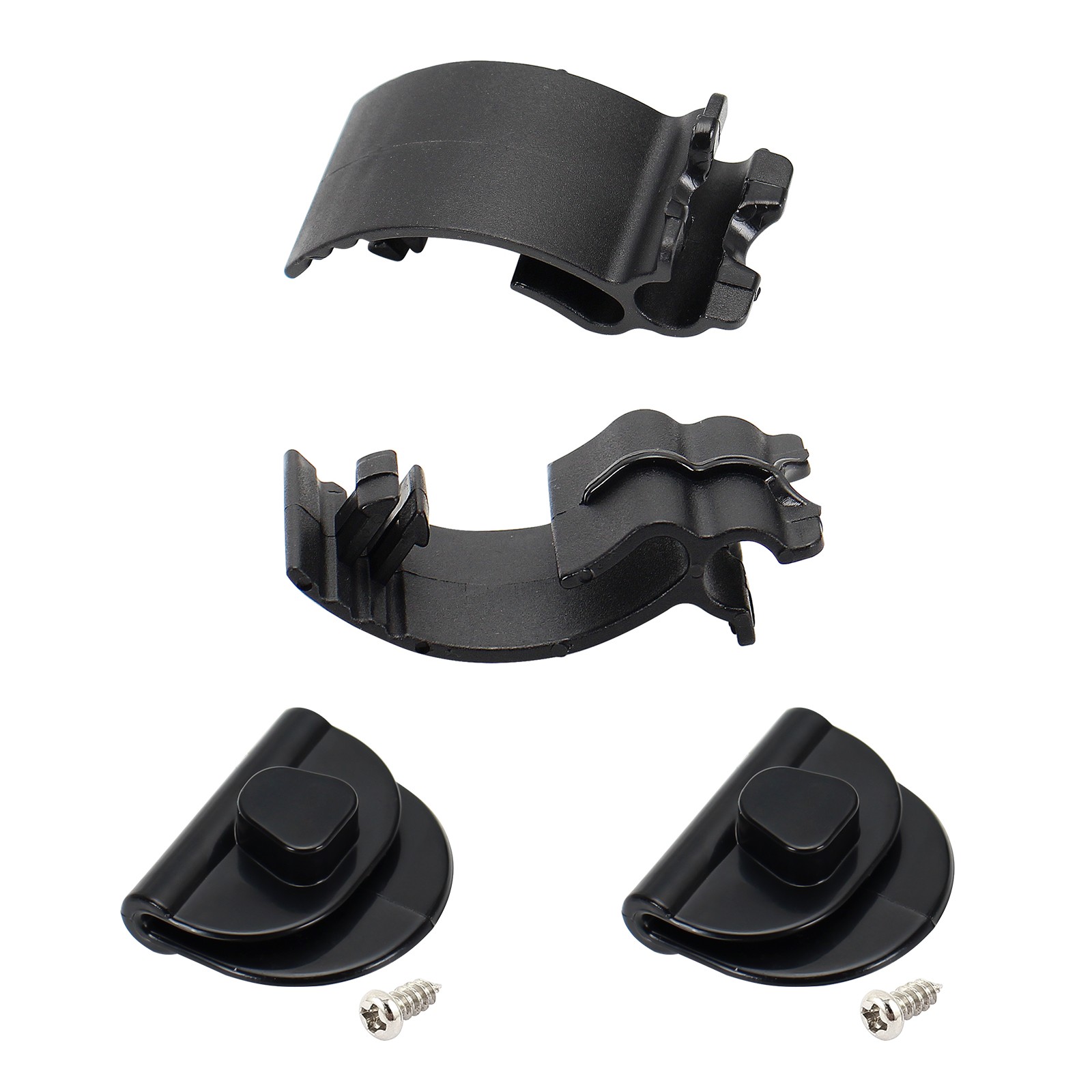 For Harley Sportster XL883 XL1200 Left Side Battery Cover Mount Clips 2004-2013