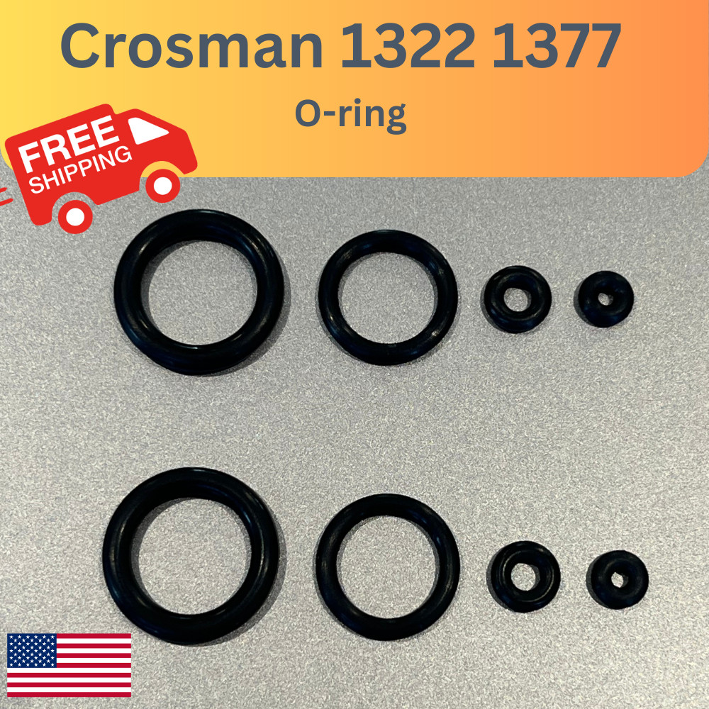 2 sets of Crosman 1322 1377  O-ring Seal Kits - Valve & Bolt Seals
