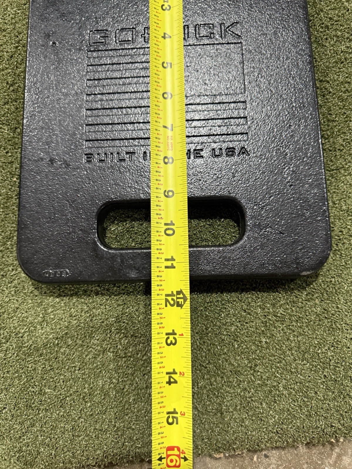 Goruck 20Lb Ruck Plate Black Weight Plate NEW READ