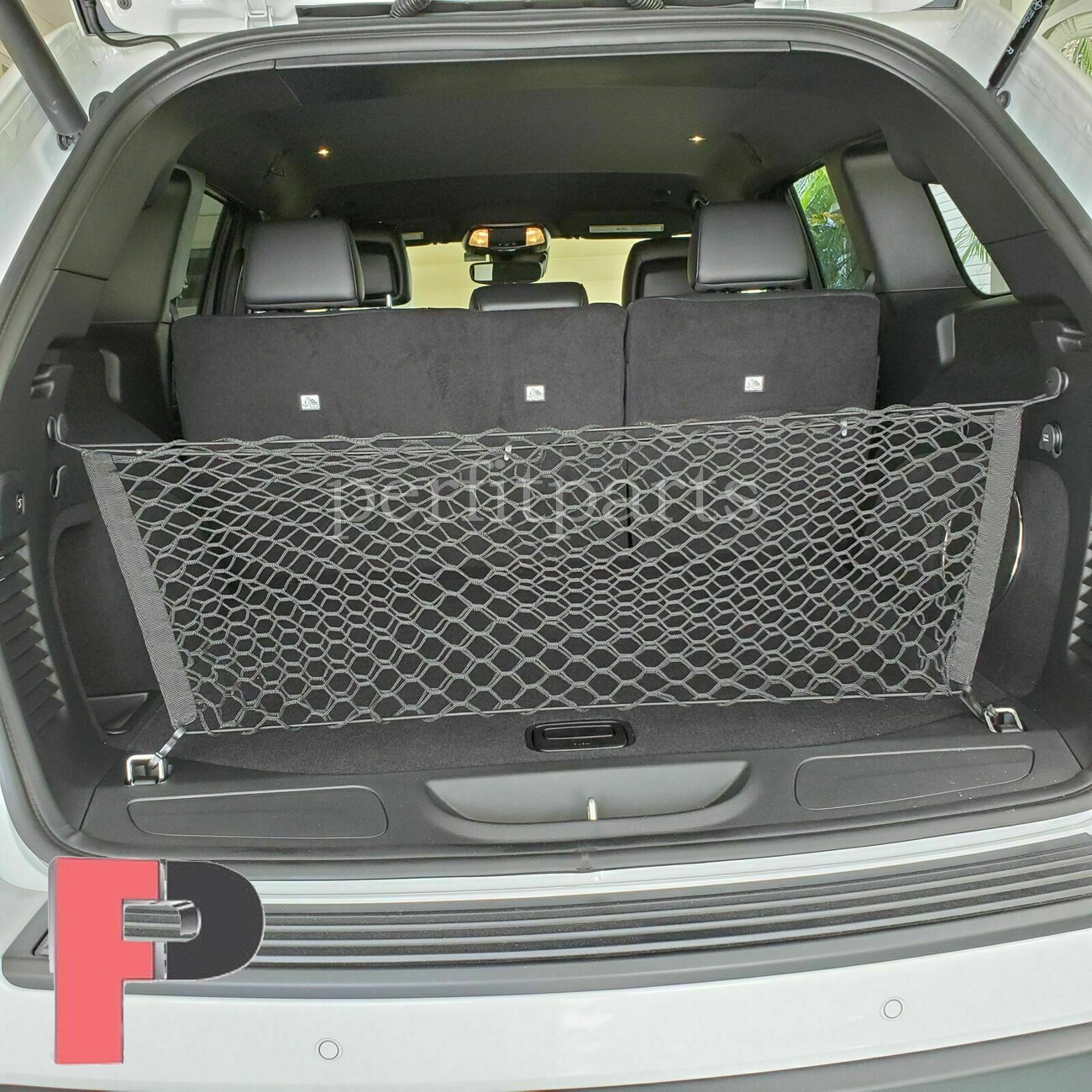 FOR 2011-2020 Jeep Grand Cherokee Cargo Net Envelope Style Trunk Rear Organizer
