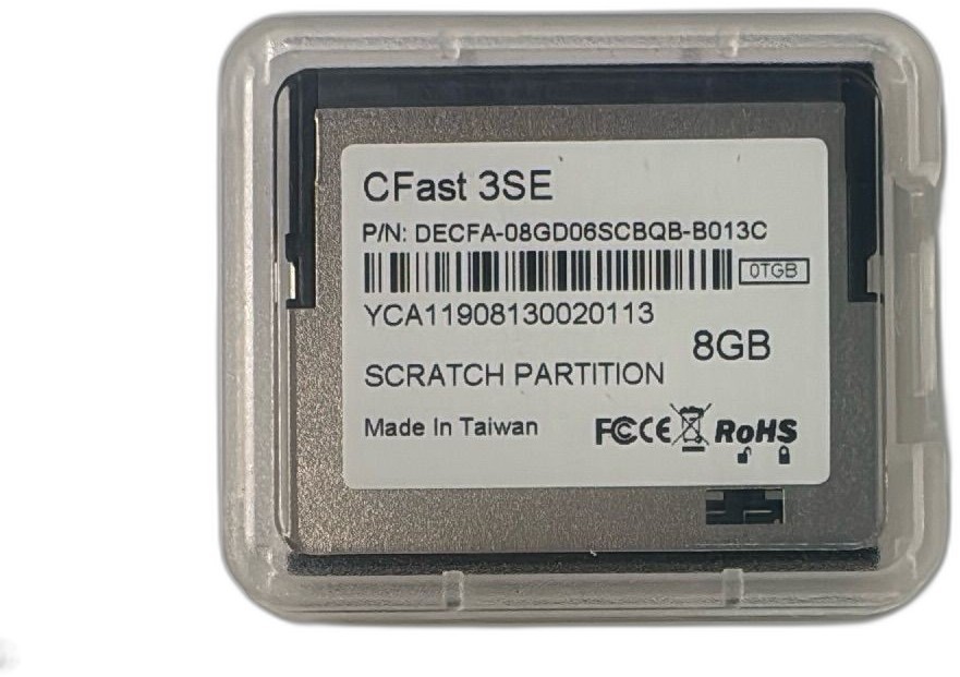 Innodisk CFast 3SE Series 8GB Industrial Memory Card DECF3SE Cased