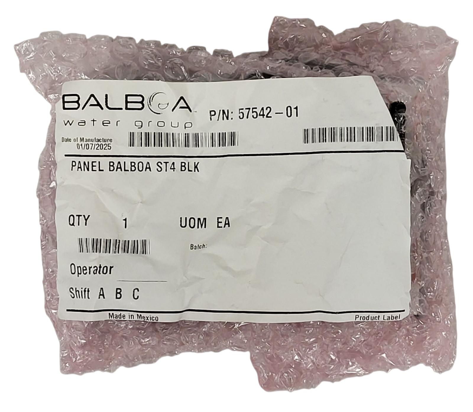 NEW Balboa 57542-01 Topside Control Black ST4 SpaTouch 4 Touchscreen