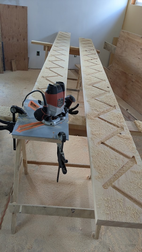 Stair stringer TEMPLATE - READ for DETAILS