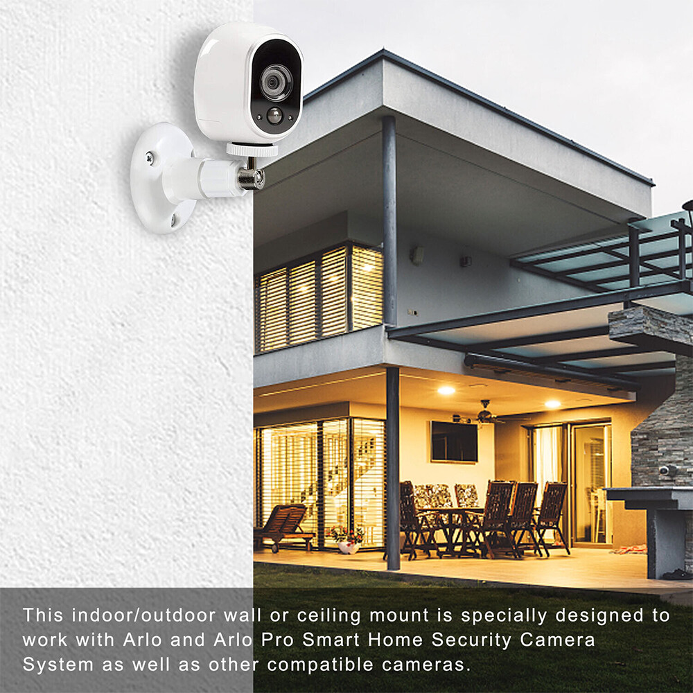 Wall Mount Holder Bracket For Ring Stick Up Cam Wired/Battery Security Camera