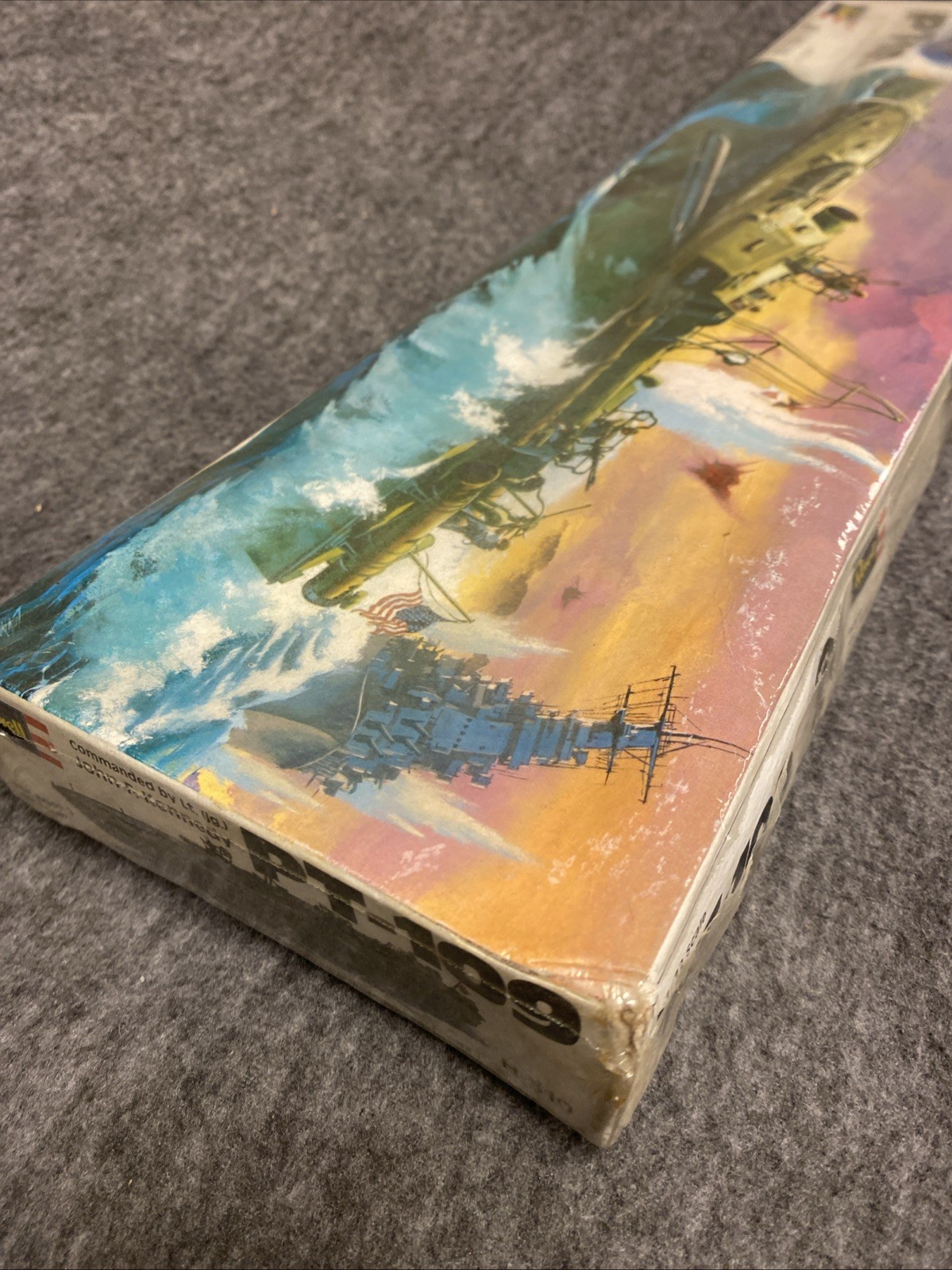 1969 Revell USS Missouri H-300 20”1977 PT-109 1/72 1972 USS Intrepid 1/720