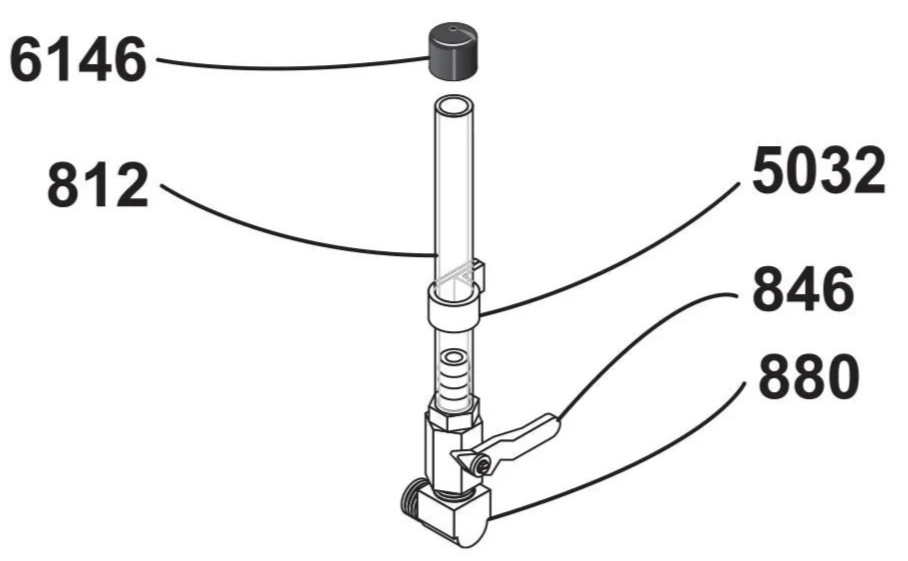 Central Boiler SIGHT GAUGE Components, OEM Valve Kit 880, 846, Combo Set