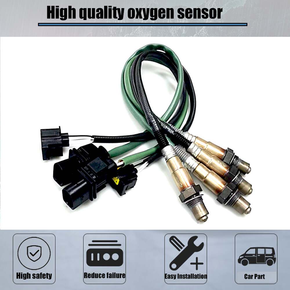 For Mercedes-Benz C300 2008-2012 E550 2011 NEW 4 x Up+Downstream Oxygen Sensor